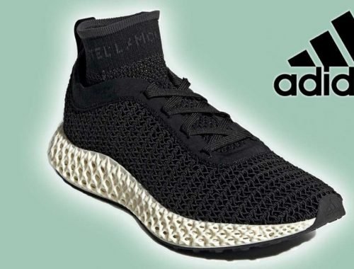 Adidas e Stella McCartney lançam Sapatos Vegan imprimidos em 3D