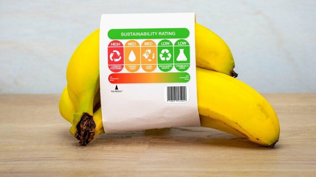 eco label banana