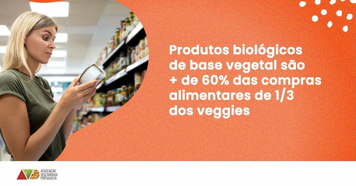 Produtos biologicos de base vegetal correspondem a mais de 60 das compras alimentares de 1 3 dos veggies em Portugal